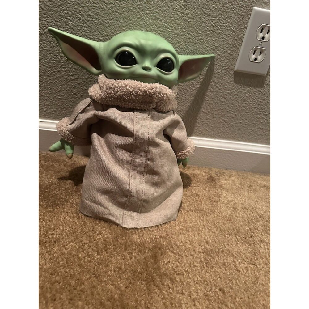 Star Wars Grogu Baby Yoda The Mandalorian The Child Plush 12 Inch 2020 Mattel